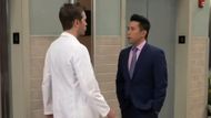 Lucas and Brad in a scene from General Hospital | Image: ABC