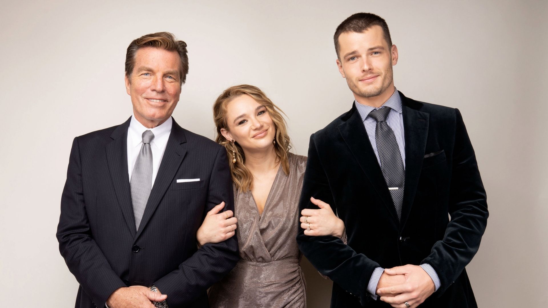 Jack (Peter Bergman), Summer (Hunter King), and Kyle (Michael Mealor) on The Young and the Restless | Image: JPI