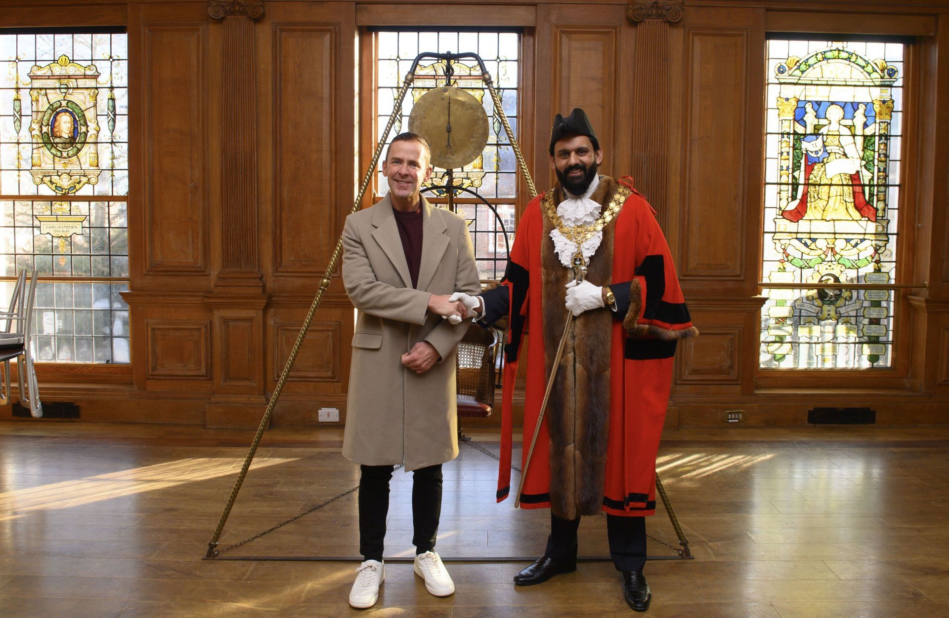 High Wycombe 'Weighing Of The Mayor' 2025 With Cast Of "Jack And The Beanstalk" Pantomime - Source: Getty