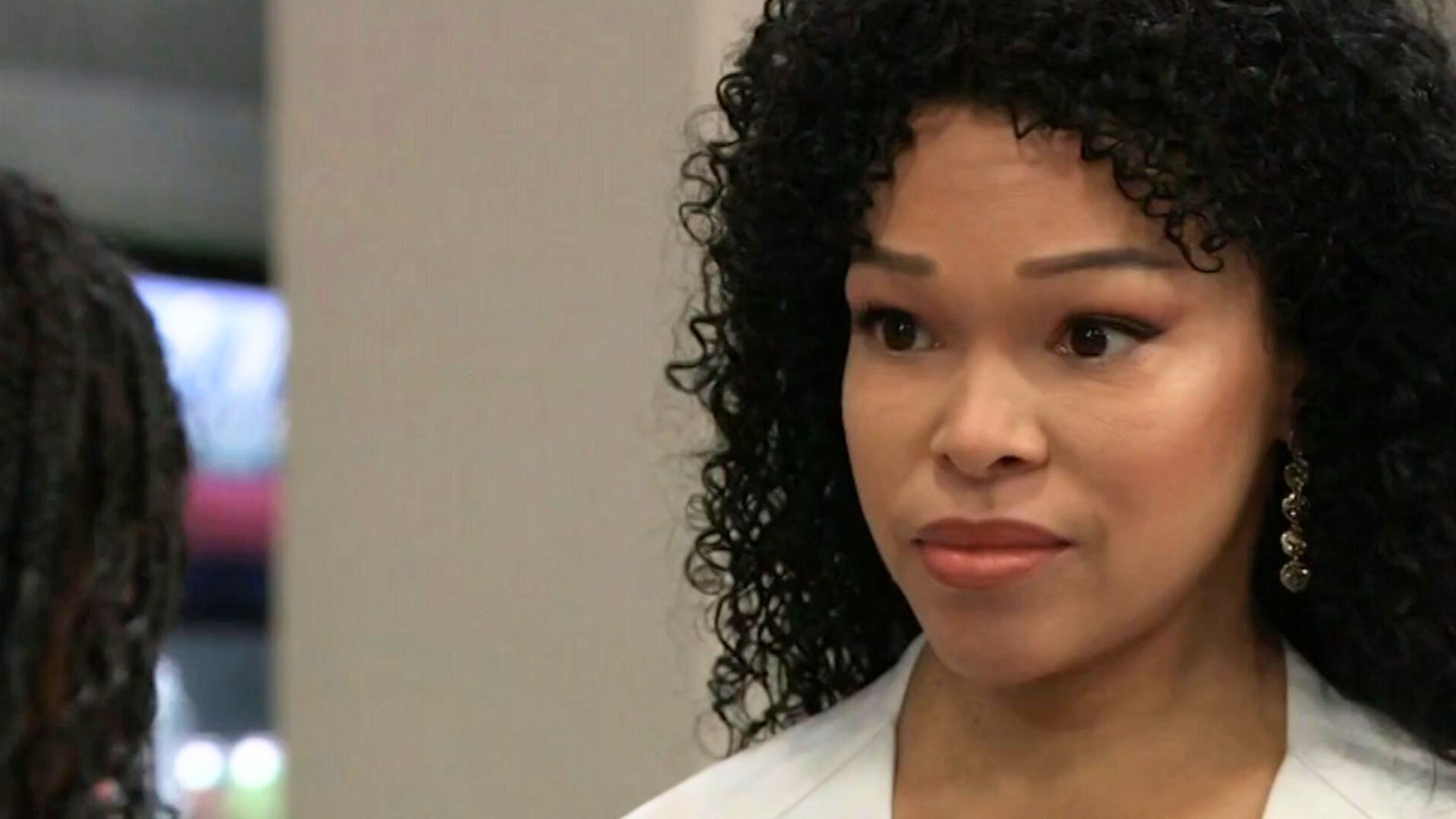 Portia gets a shock on General Hospital | Image: ABC
