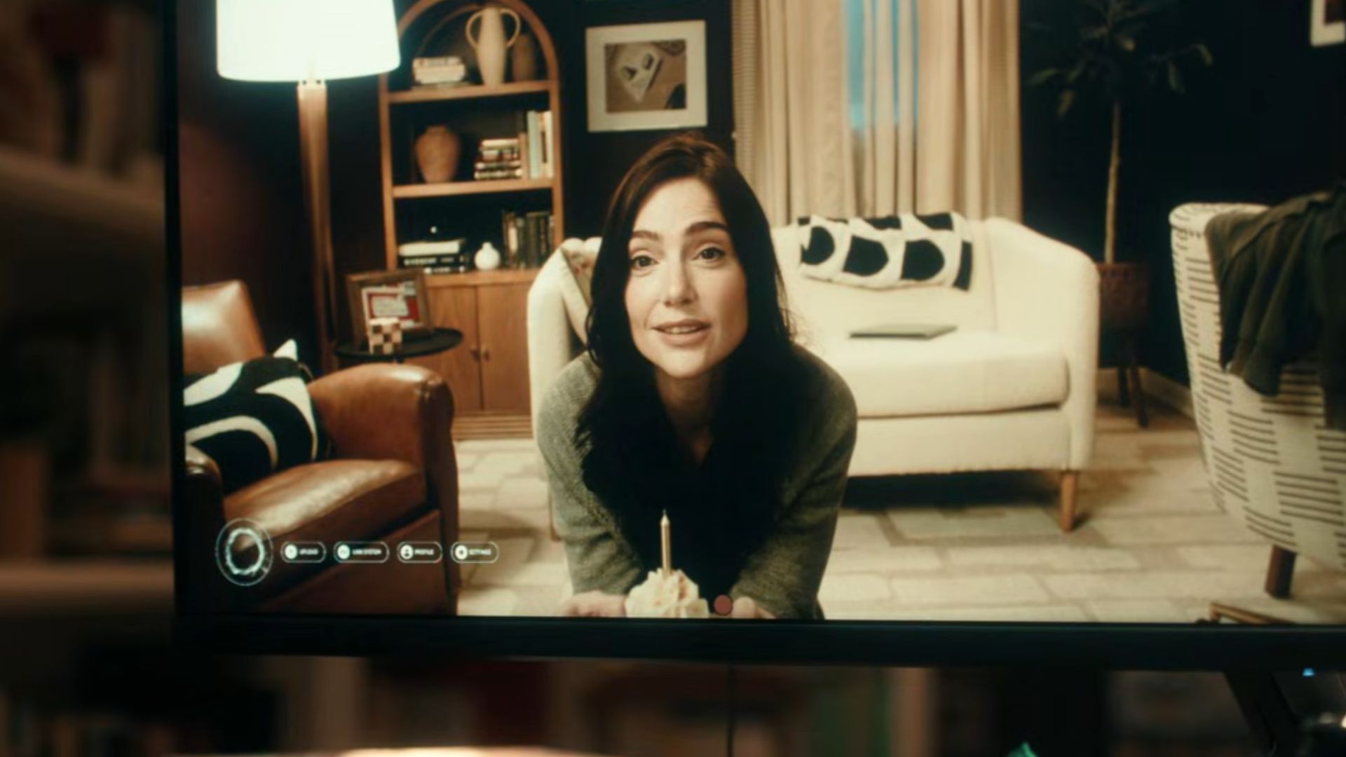Janet Montgomery as AI Janet in Scarpetta (Image via Prime Video)
