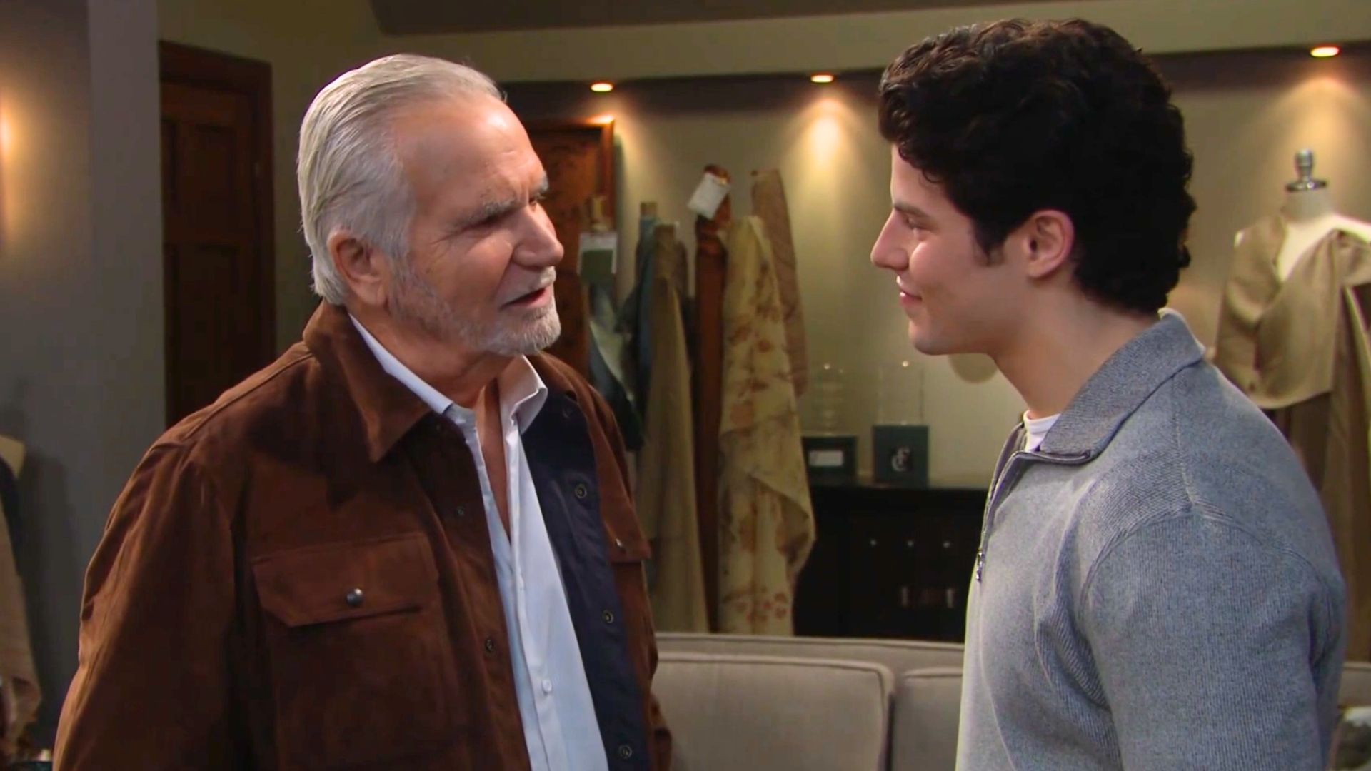 Eric and RJ reunited | Image: CBS