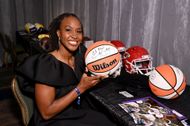 Tamika Catchings at the 39th Annual Great Sports Legends Dinner To Benefit The Buoniconti Fund To Cure Paralysis - Legends Reception - Source: Getty