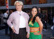 Peter Alexander and Laura Jarrett at the 2024 NBC's "Today" Halloween Celebration - Source: Getty