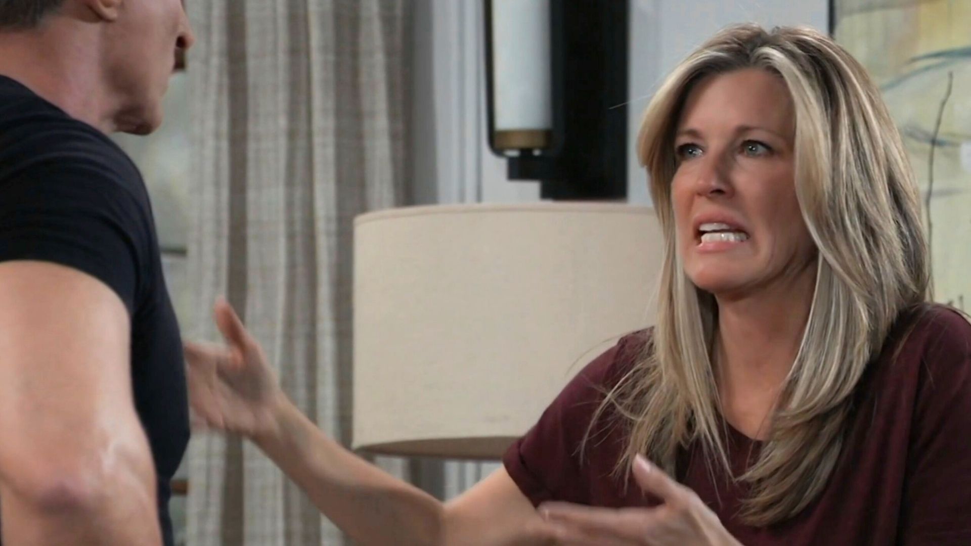 Carly tried to explain herself to Jason | Image: ABC