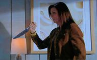 The Bold and the Beautiful's Sheila Carter with a knife | Image: CBS
