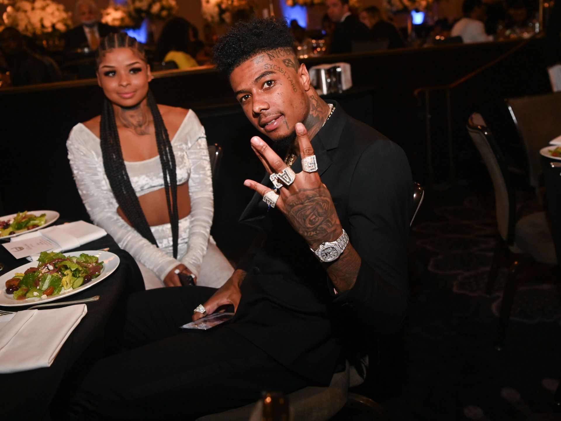 Chrisean Rock calls out Blueface after he denies being Chrisean Jr.’s father