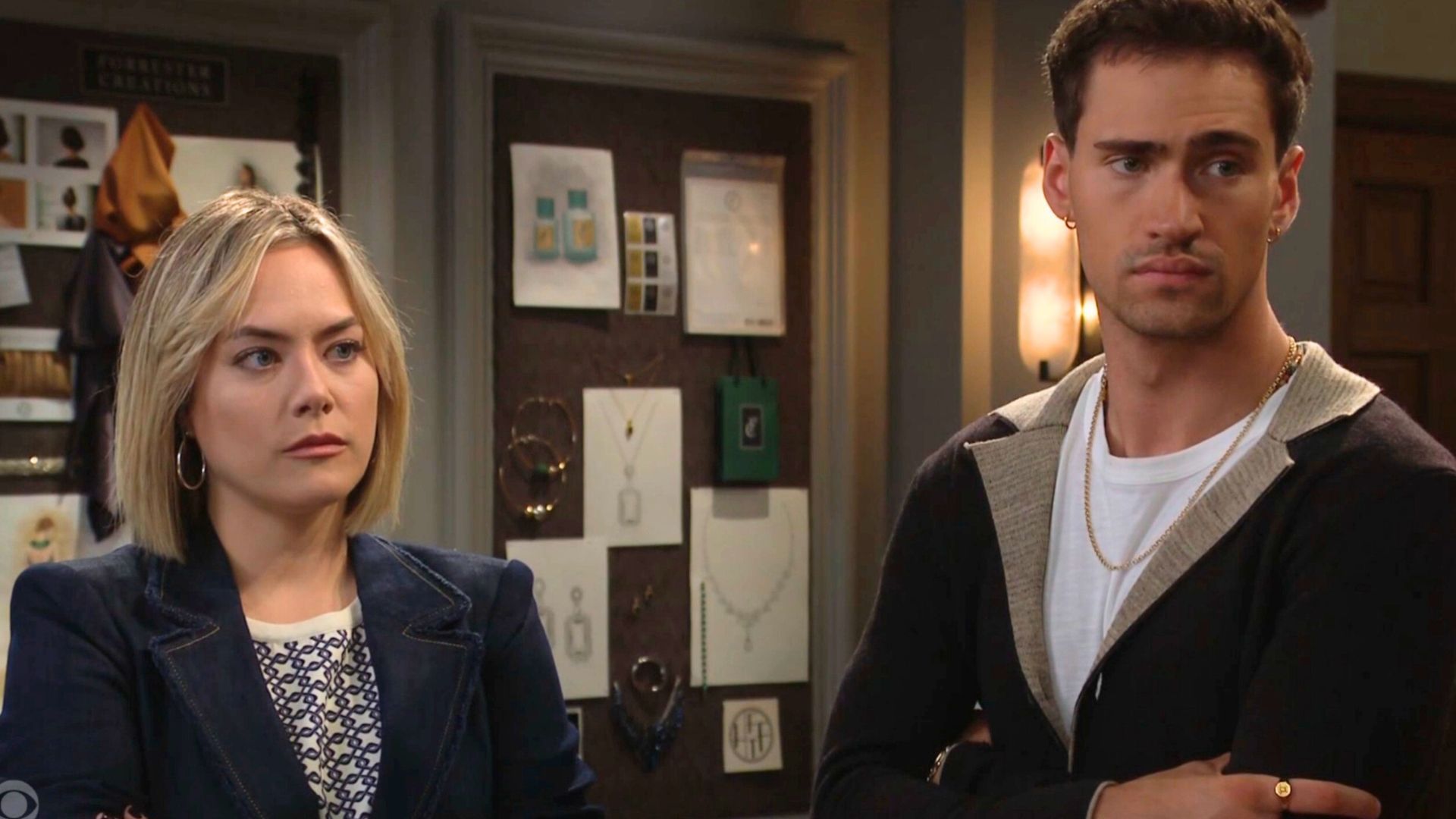 Hope and Deke were understandably annoyed by Steffy on The Bold and the Beautiful | Image: CBS