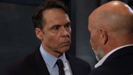 Ross Cullum with Sidwell on General Hospital I Image: ABC