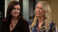The Logan sisters have a feud over the family name on The Bold and the Beautiful I Image: CBS