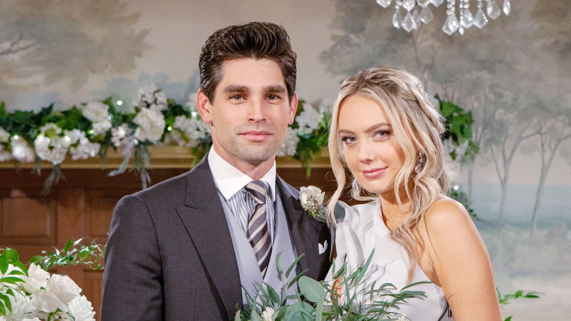 Justin Gaston and Melissa Ordway wed in real life and as Chance and Abby on The Young and the Restless | Image: JPI