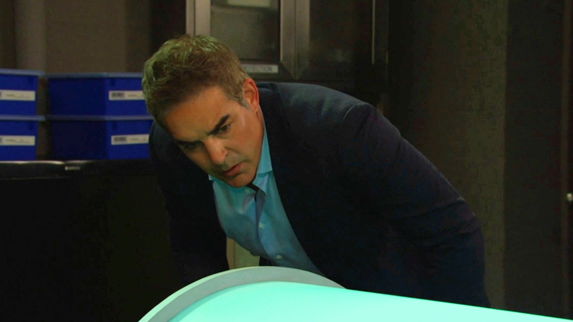 Rafe examines the pod on Days of our Lives | Image: Peacock