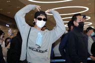Celebrity Sighting At Incheon Airport - Source: Getty