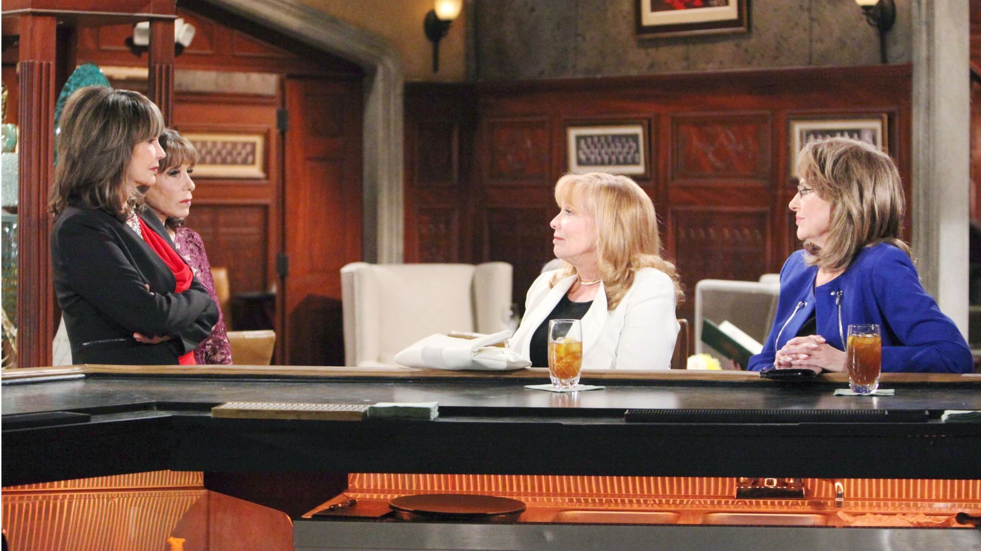 Jill, Esther, Lorie, and Leslie on The Young and the Restless | Image: JPI