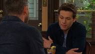 Tate dropped some big news on dear old dad. \Image: Peacock