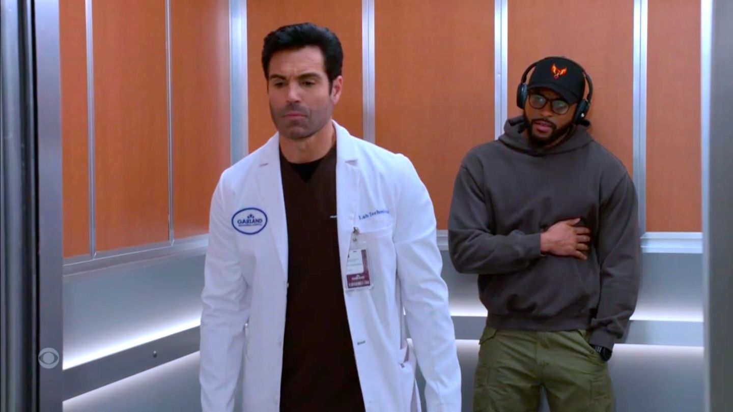 Grayson just wanted to push buttons, not have his buttons pushed on Beyond the Gates | Image: CBS