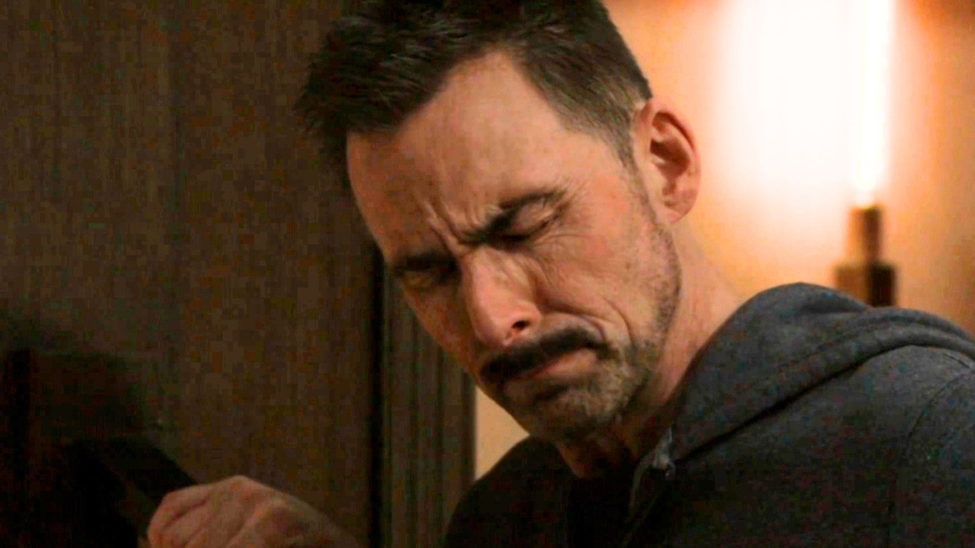 Poor Valentin knew what Carly and Jack were doing upstairs | Image: ABC