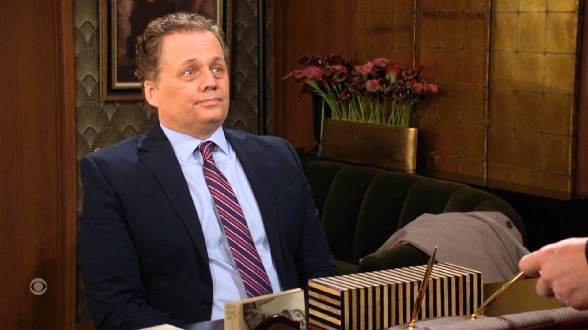 Cane's accountant gave the former Aristotle Dumas news he didn't want to hear on The Young and the Restless | Image: CBS