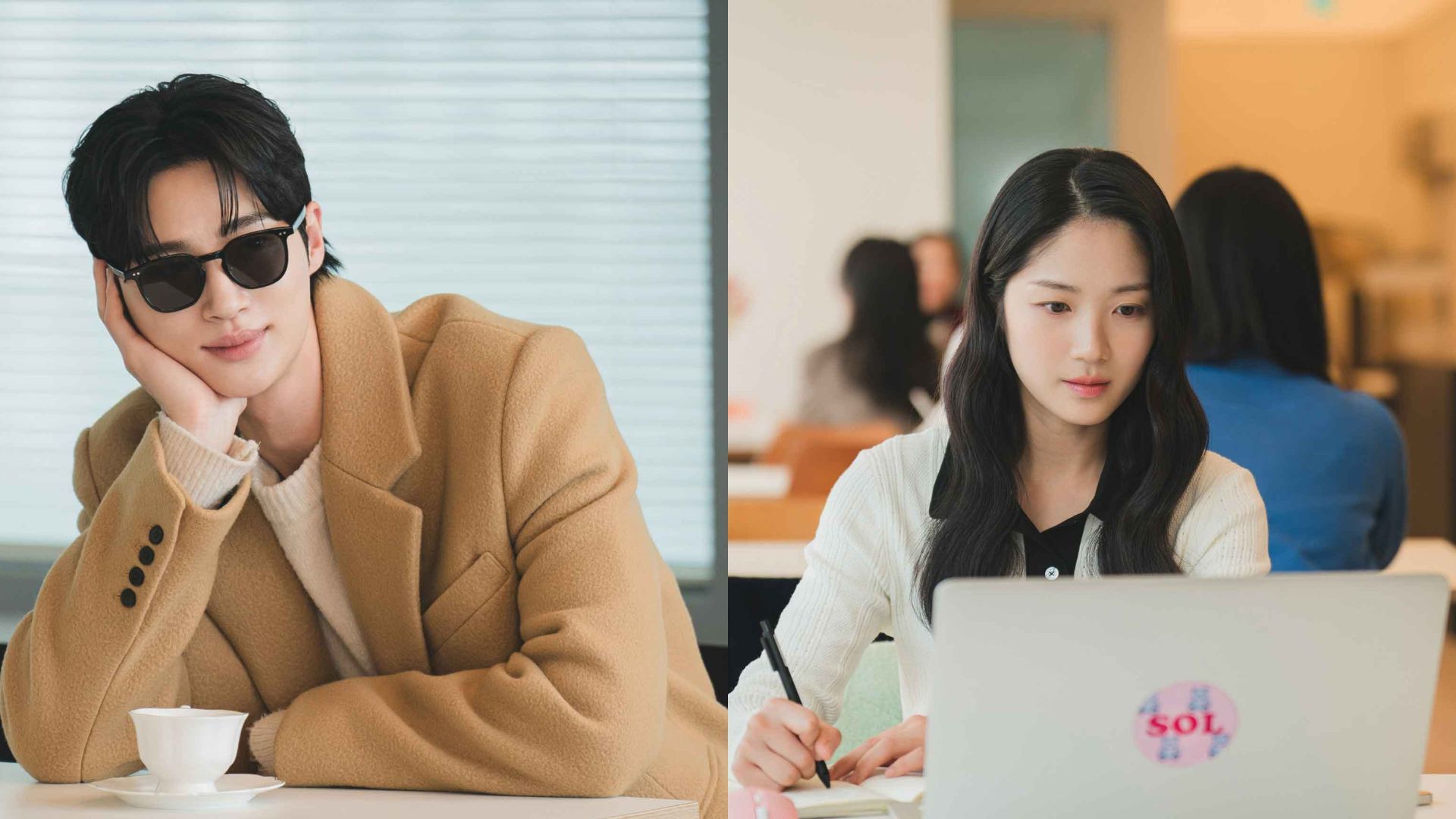 Sun-jae looks at Im-sol (Image via X/@tvN_Asia)