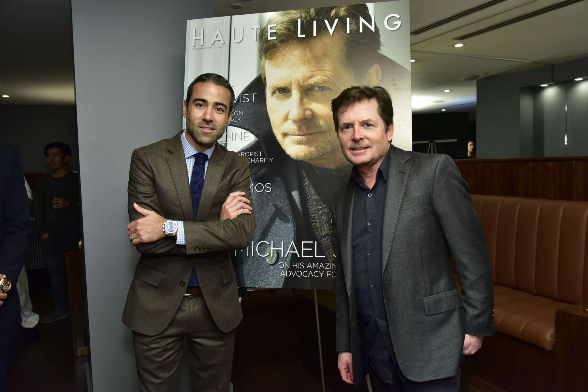 Haute Living Celebrates New York Michael J. Fox Cover Launch With Hublot And JetSmarter - Source: Getty