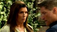 Sheila and Deacon in a scene from The Bold and the Beautiful | Image: CBS