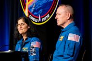 After Recent Return To Earth, NASA's SpaceX Astronauts Hold News Conference - Source: Getty