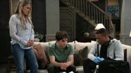 Isaiah tended to Rocco | Image: ABC