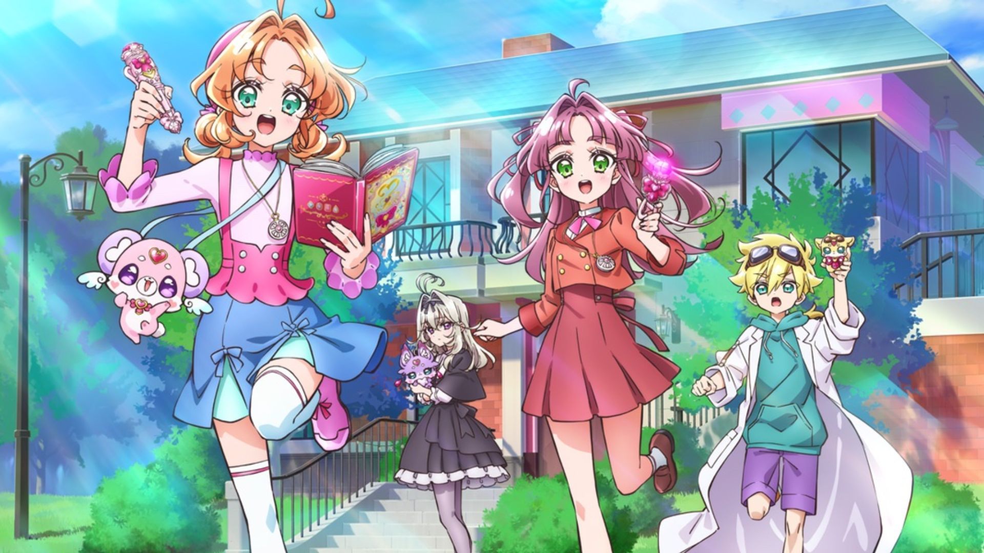 Key visual from the anime - Source: Toei Animations