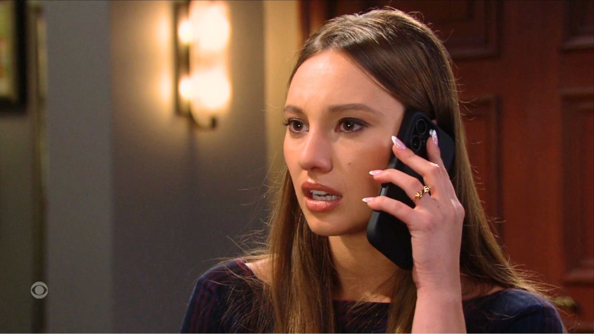 Dylan is being harassed by a mysterious caller on The Bold and the Beautiful | Image: CBS