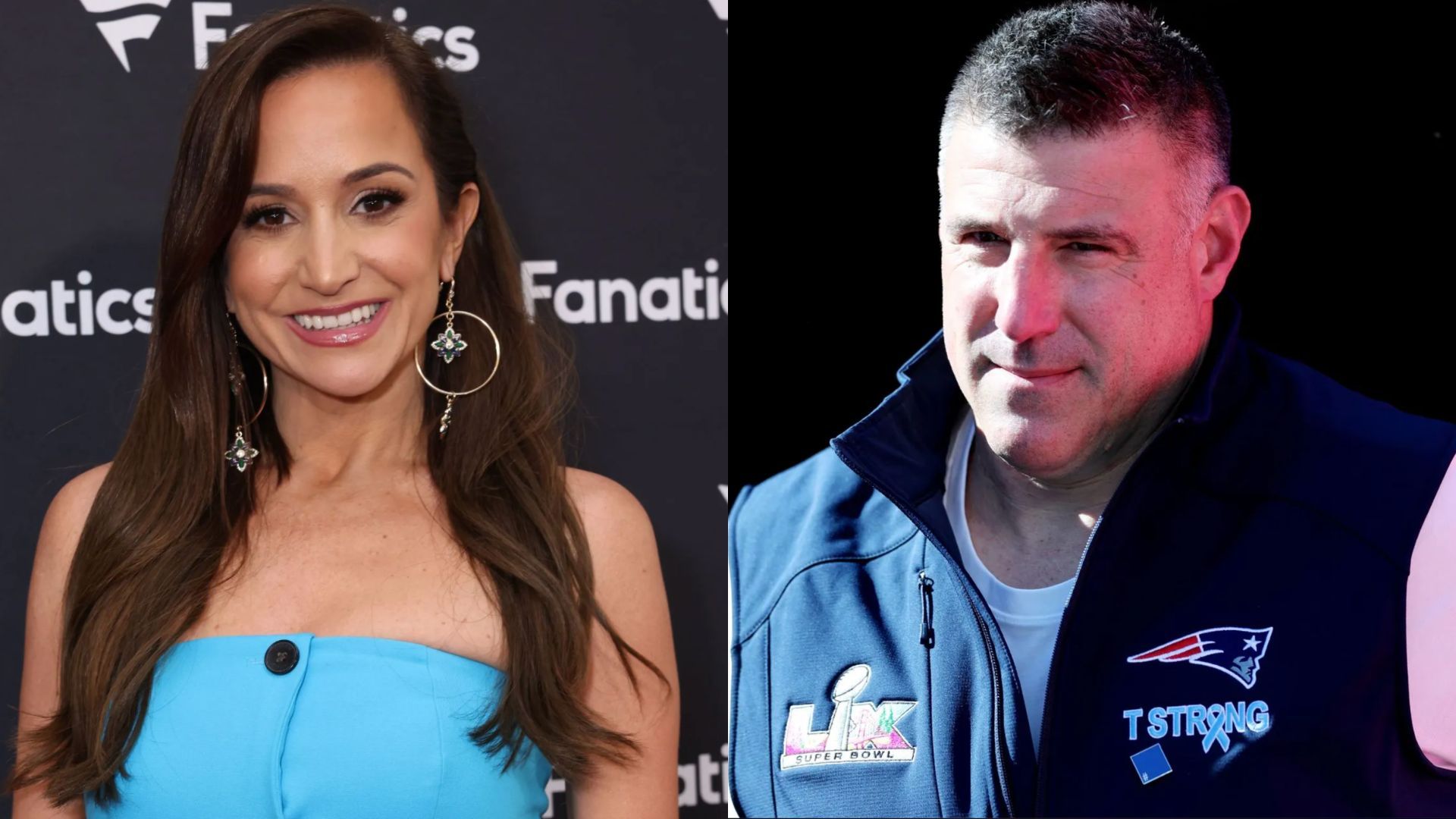 Dianna Russini and Mike Vrabel - Source: Getty