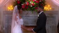 Jacob and Naomi's wedding was vows, wows, and almost pows on Beyond the Gates | Image: CBS