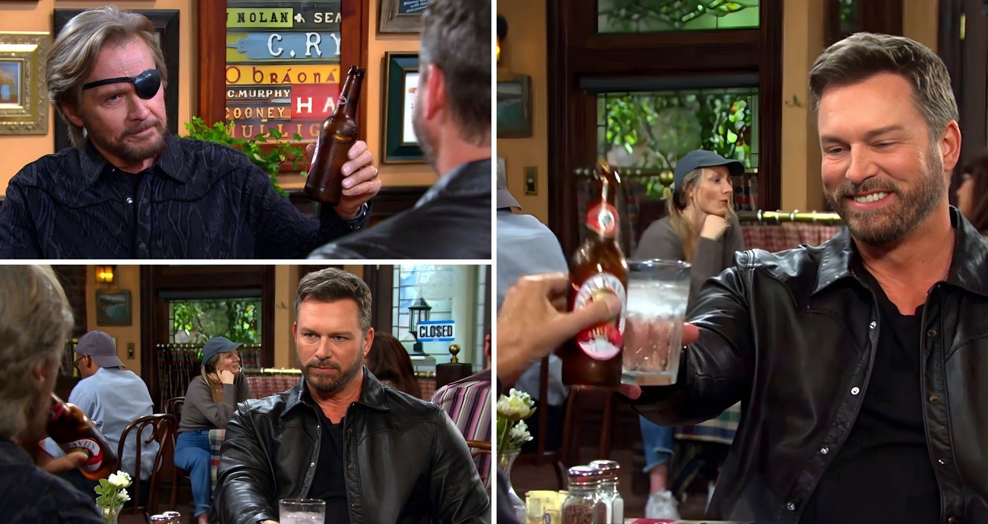 Steve and Brady talk Black Patch | Image: Peacock