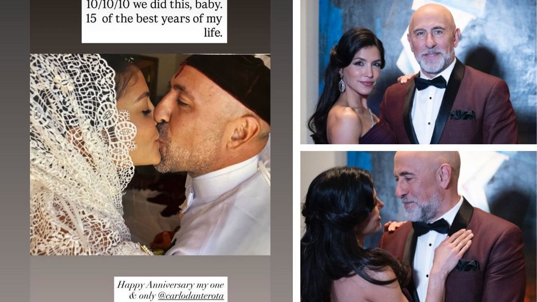 Carlo Rota and Nazneen Contractor | Images: Nazneen Contractor/Instagram