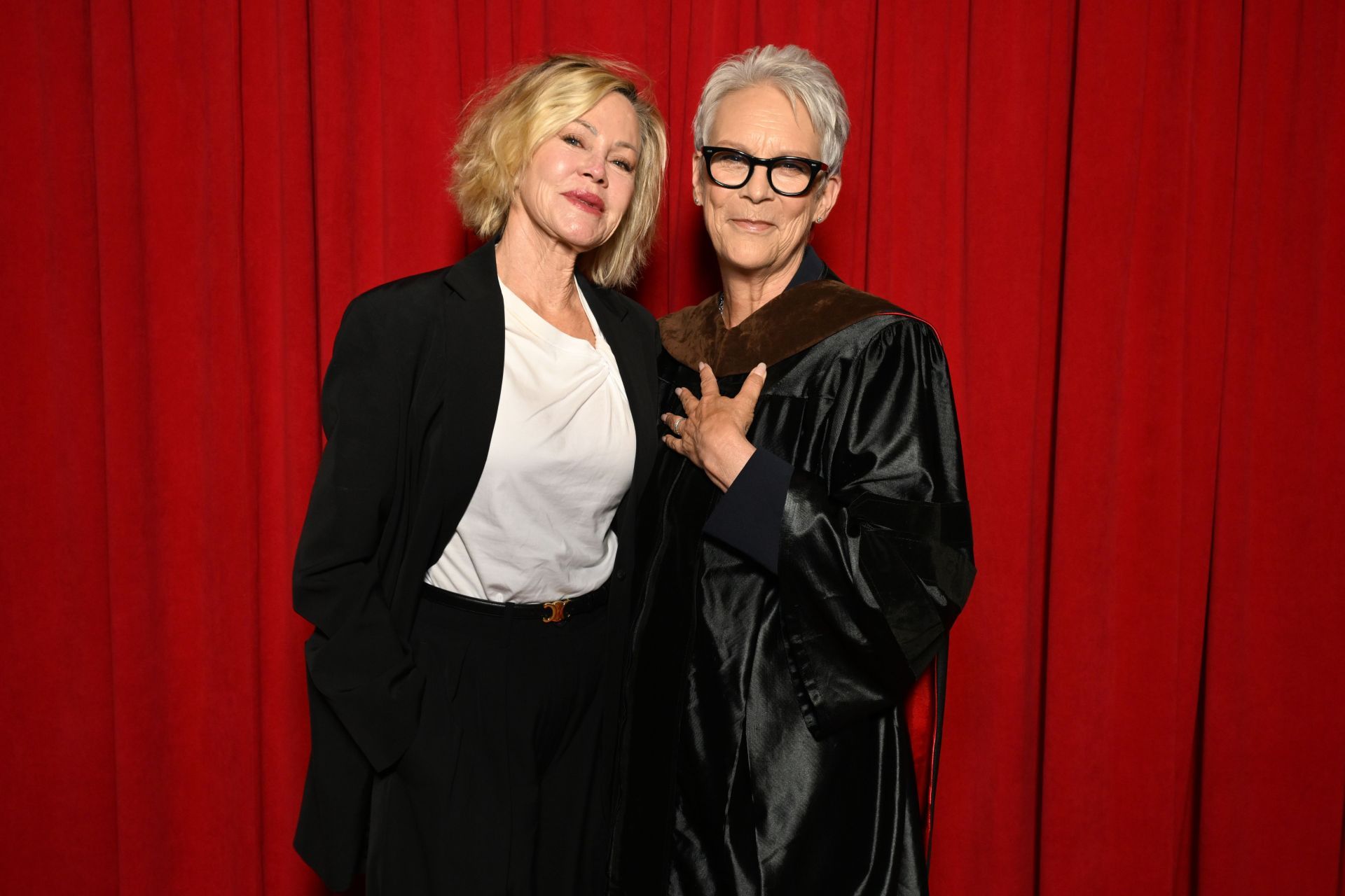Melanie Griffith and Jamie Lee Curtis at AFI Commencement - Class of 2024 - Source: Getty