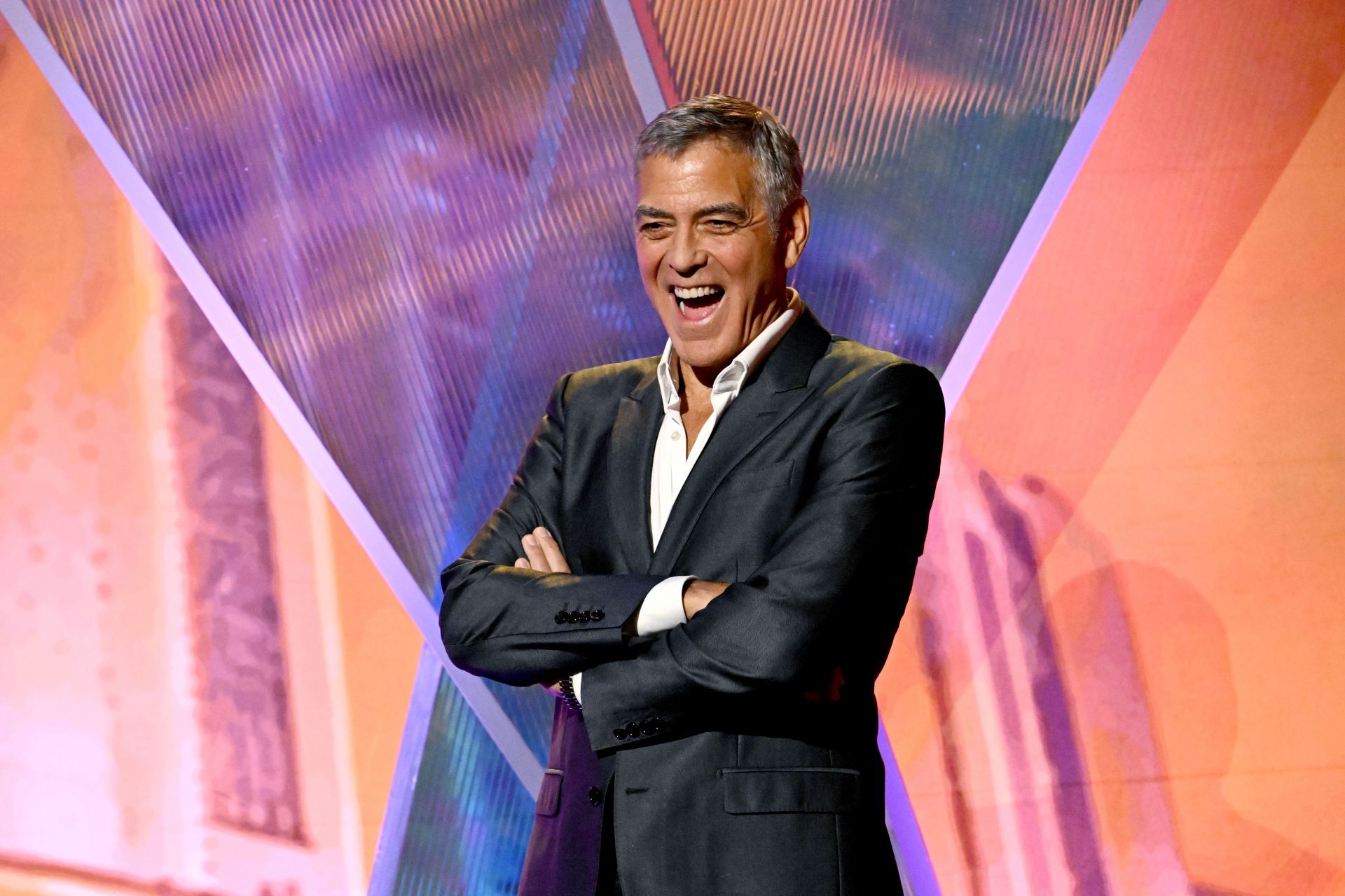 George Clooney at the 2026 Annual Movies for Grownups Awards with AARP - Show - Source: Getty