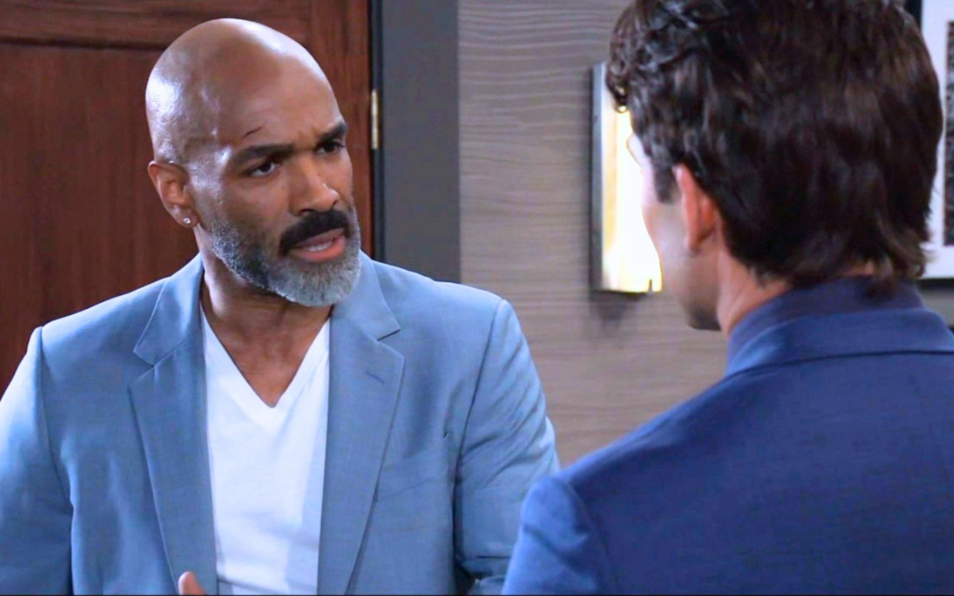 Curtis shared his suspicions with Michael | Image: ABC
