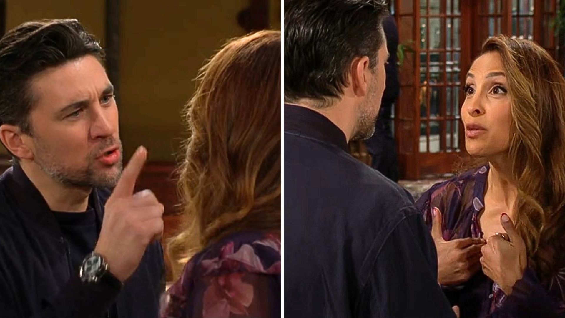 Cane and Lily are never on the same page on The Young and the Restless | Image: CBS