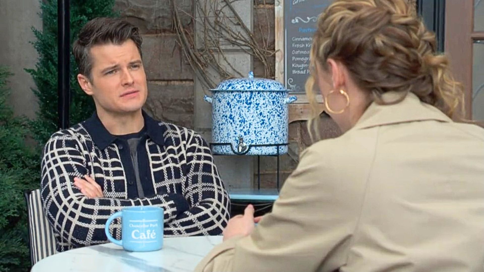 Kyle wasn't afraid to tell Claire what he thought of her on The Young and the Restless | Image: CBS