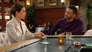 Amelia Heinle and Sean Dominic on The Young and the Restless | Image: CBS