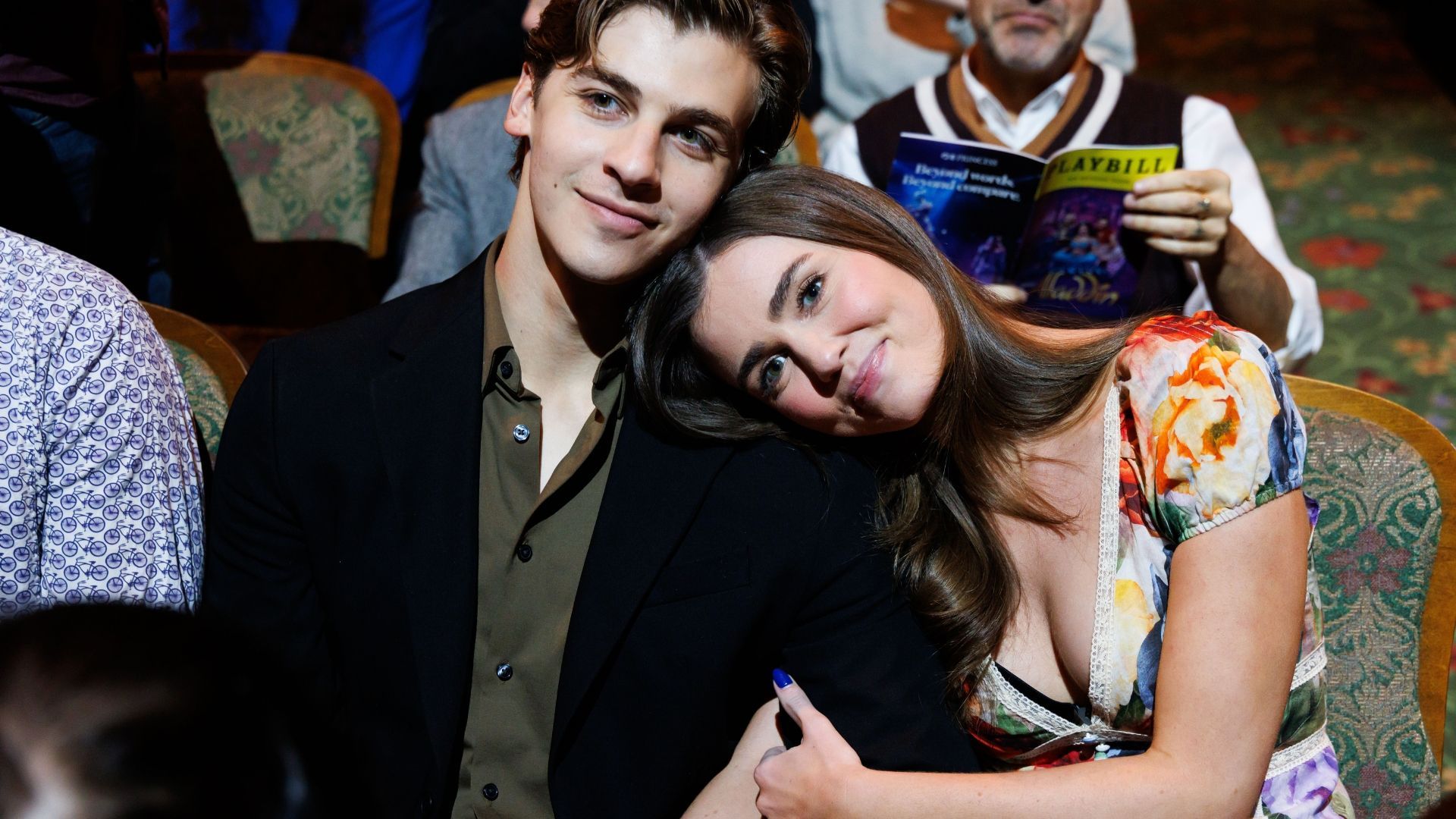 Gio and Emma took in a show | Image: ABC