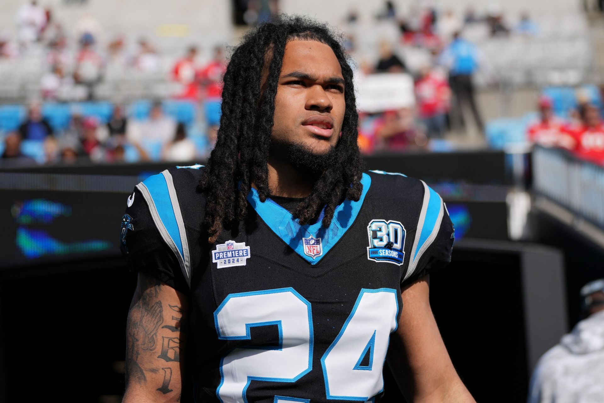 What happened to Jonathon Brooks father? NFL player baptized after dad’s death