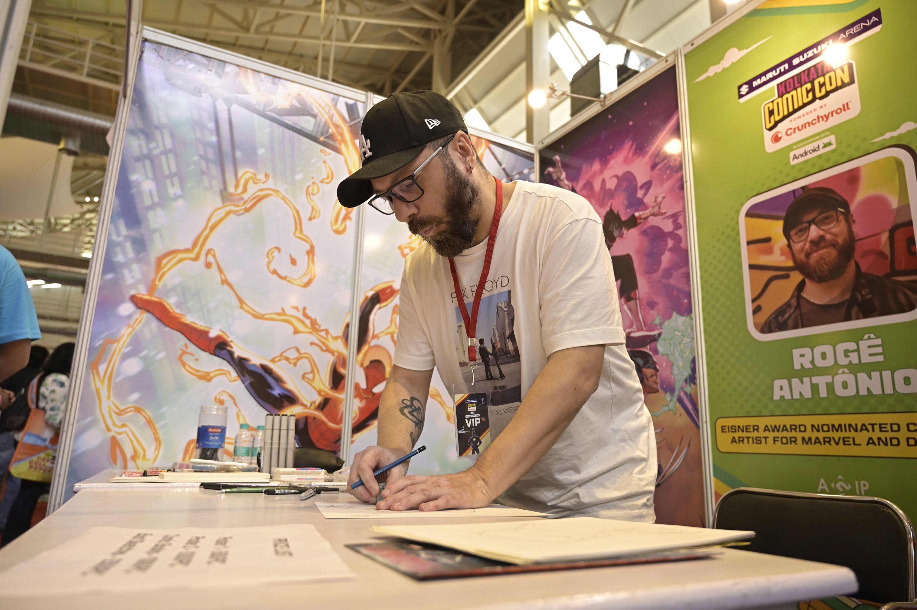 Roge Antonio as seen in the event - Source: Comic Con