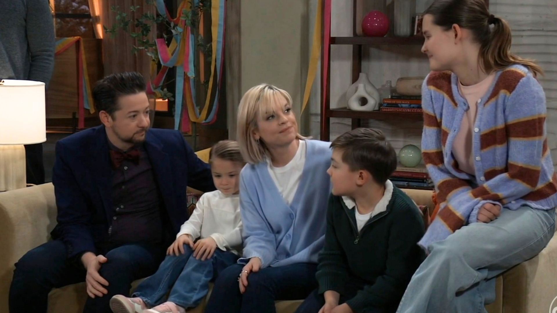 Maxie was happy to be back with her family | Image: ABC