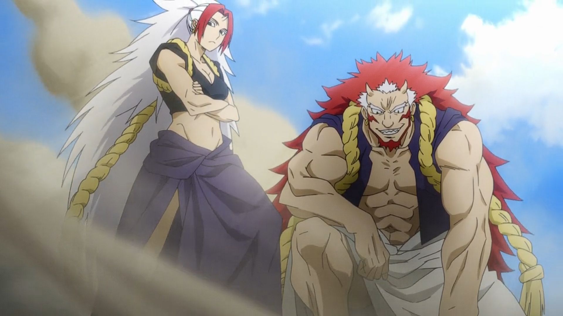 Yuru's daemons. Right and Left - Source: Bones Film