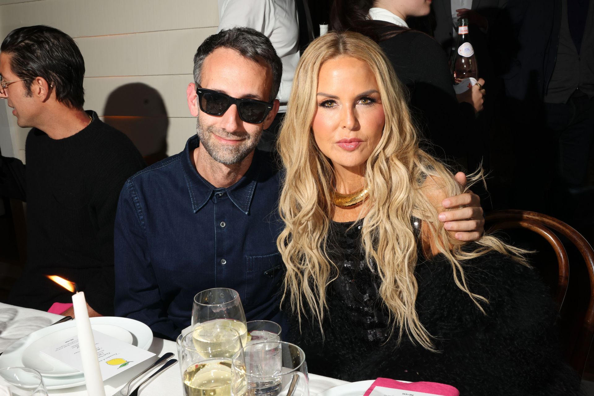 Alex Israel and Rachel Zoe at ME+EM LA Opening Dinner with Elizabeth Saltzman & Ruthie Rogers - Source: Getty