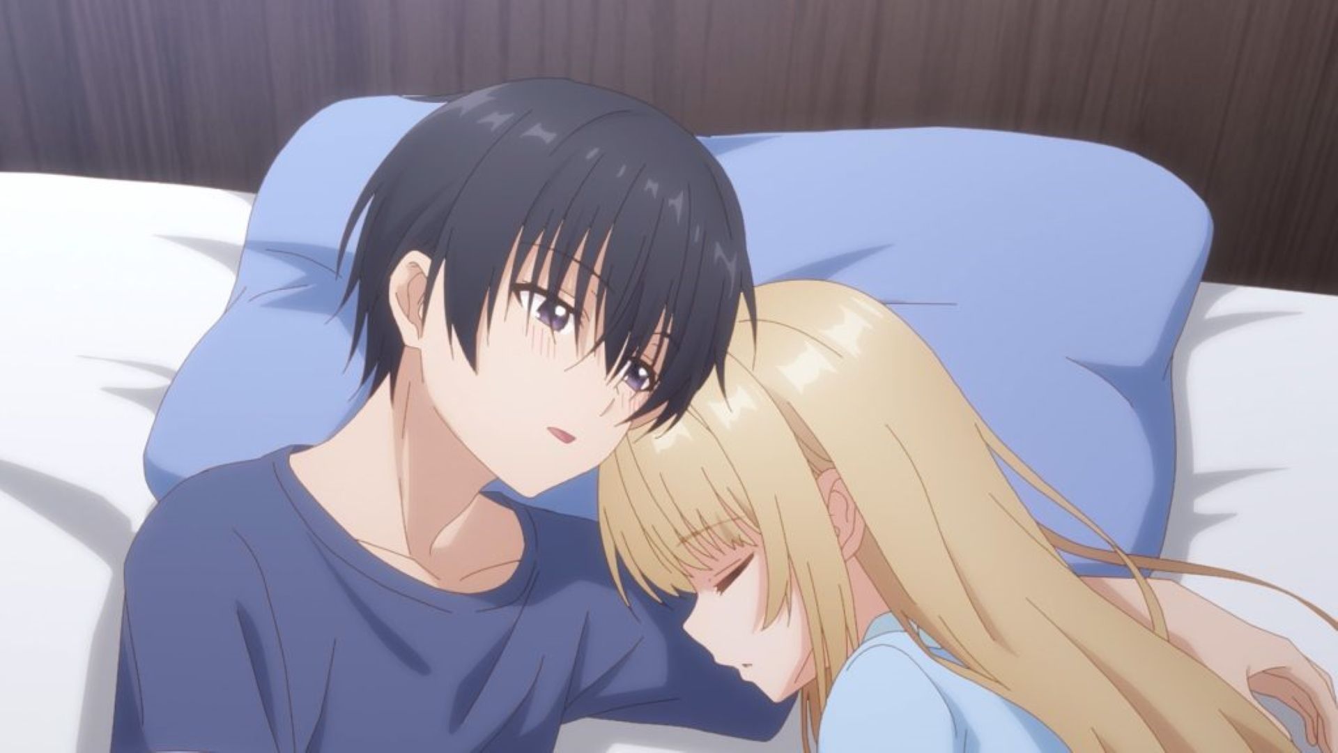 Amane and Mahiru sleeping - Source: Project No.9