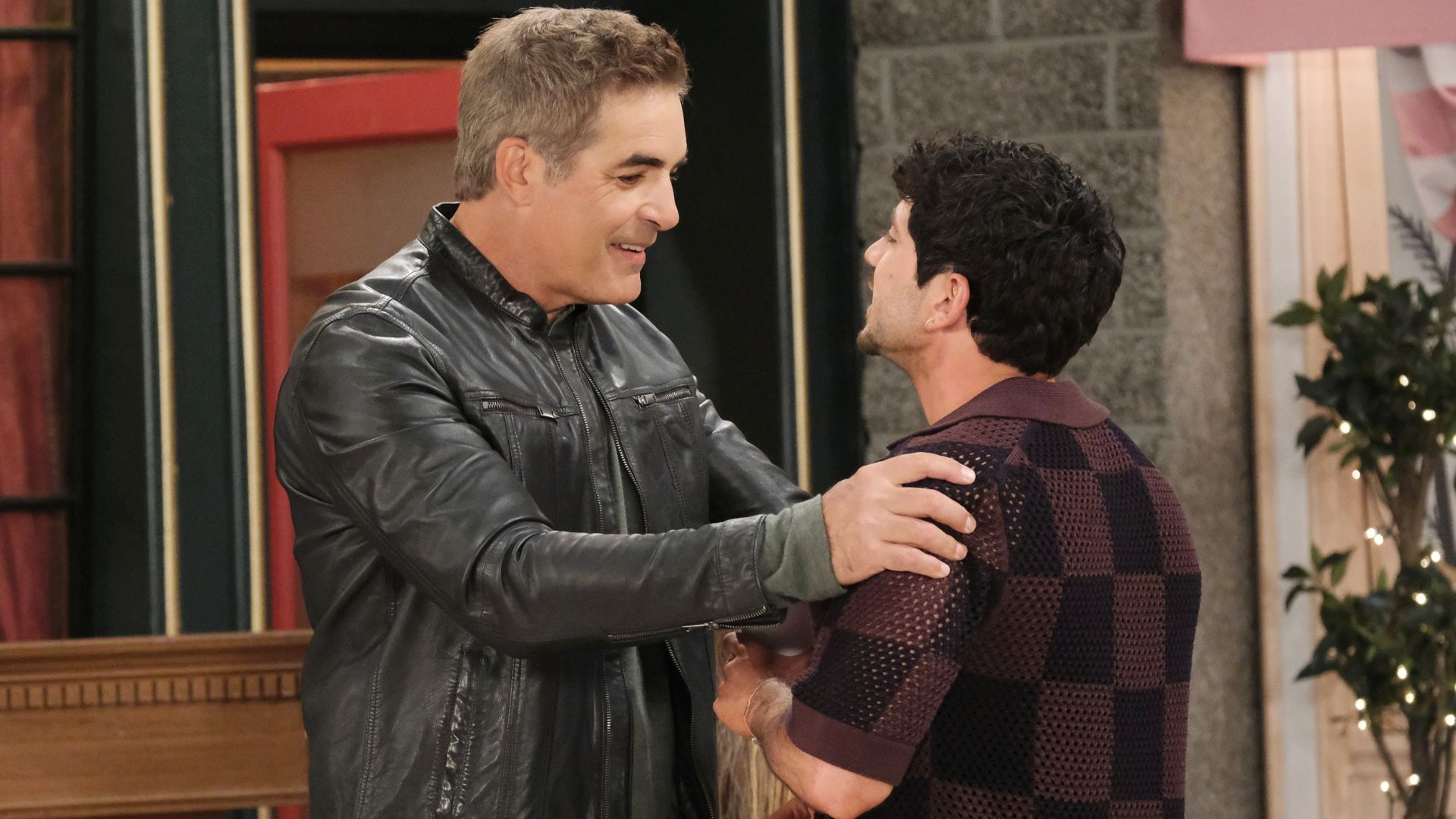 Rafe and Javi catch up | Image: JPI