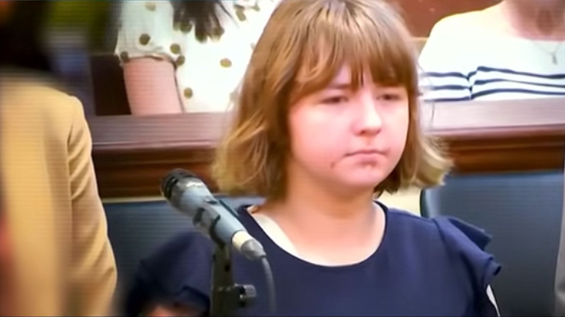 Gregg showed no remorse (Image via YouTube/@COURT TV)