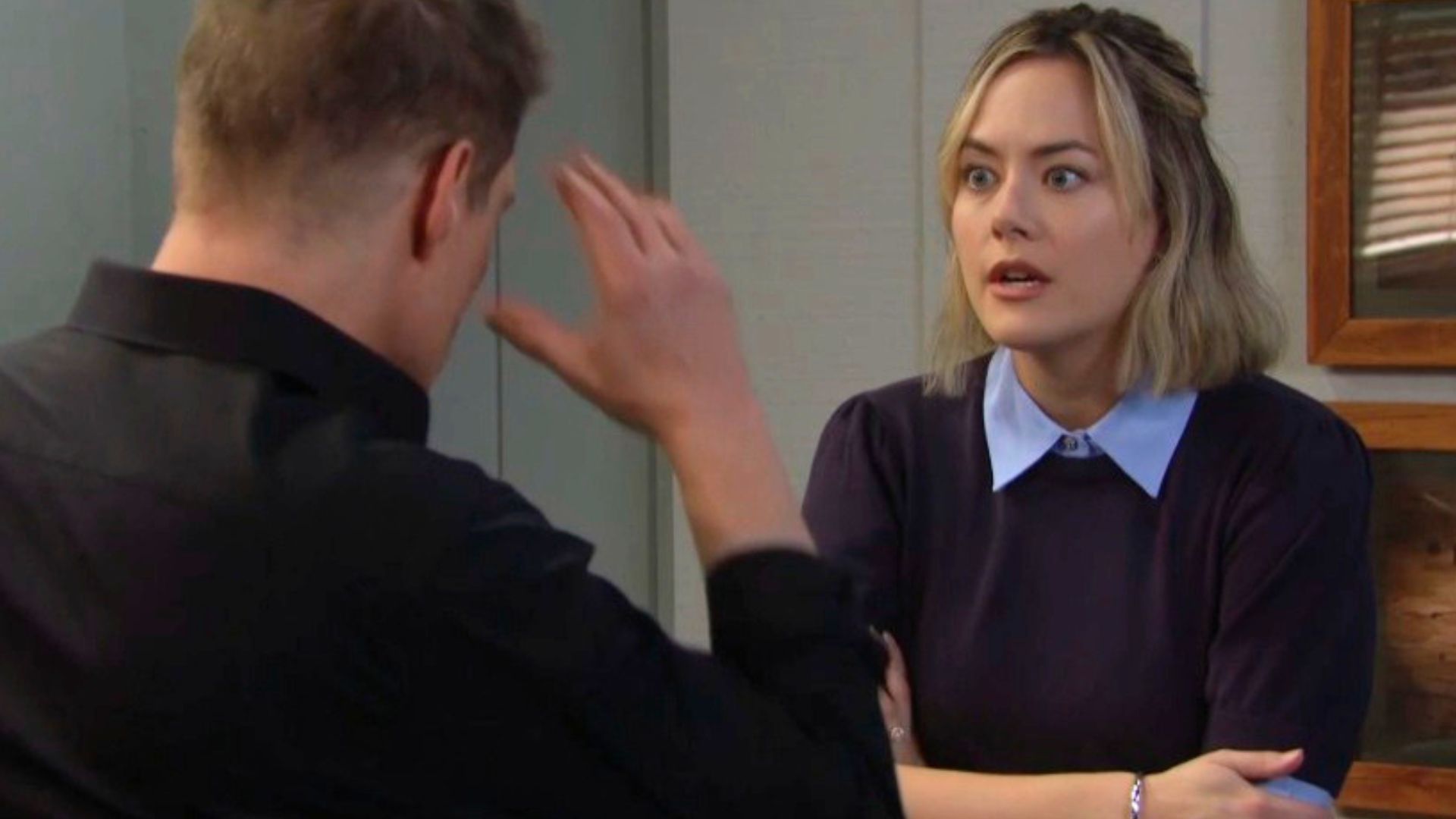 Hope was scared for her dad | Image: CBS