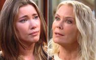 Steffy and Brooke both want the top spot at Forrester | Image: CBS